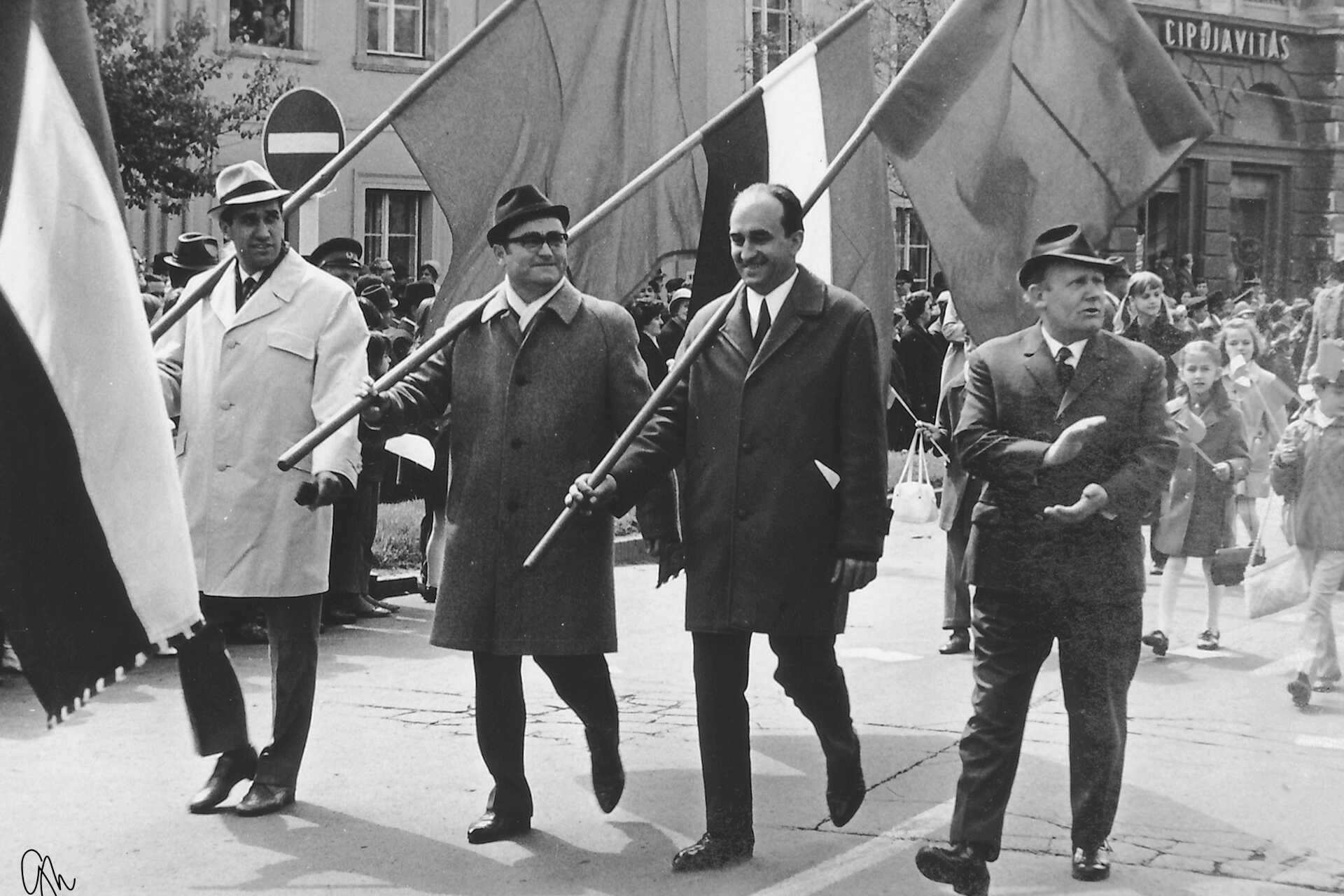 A majális arcai a 70-es években