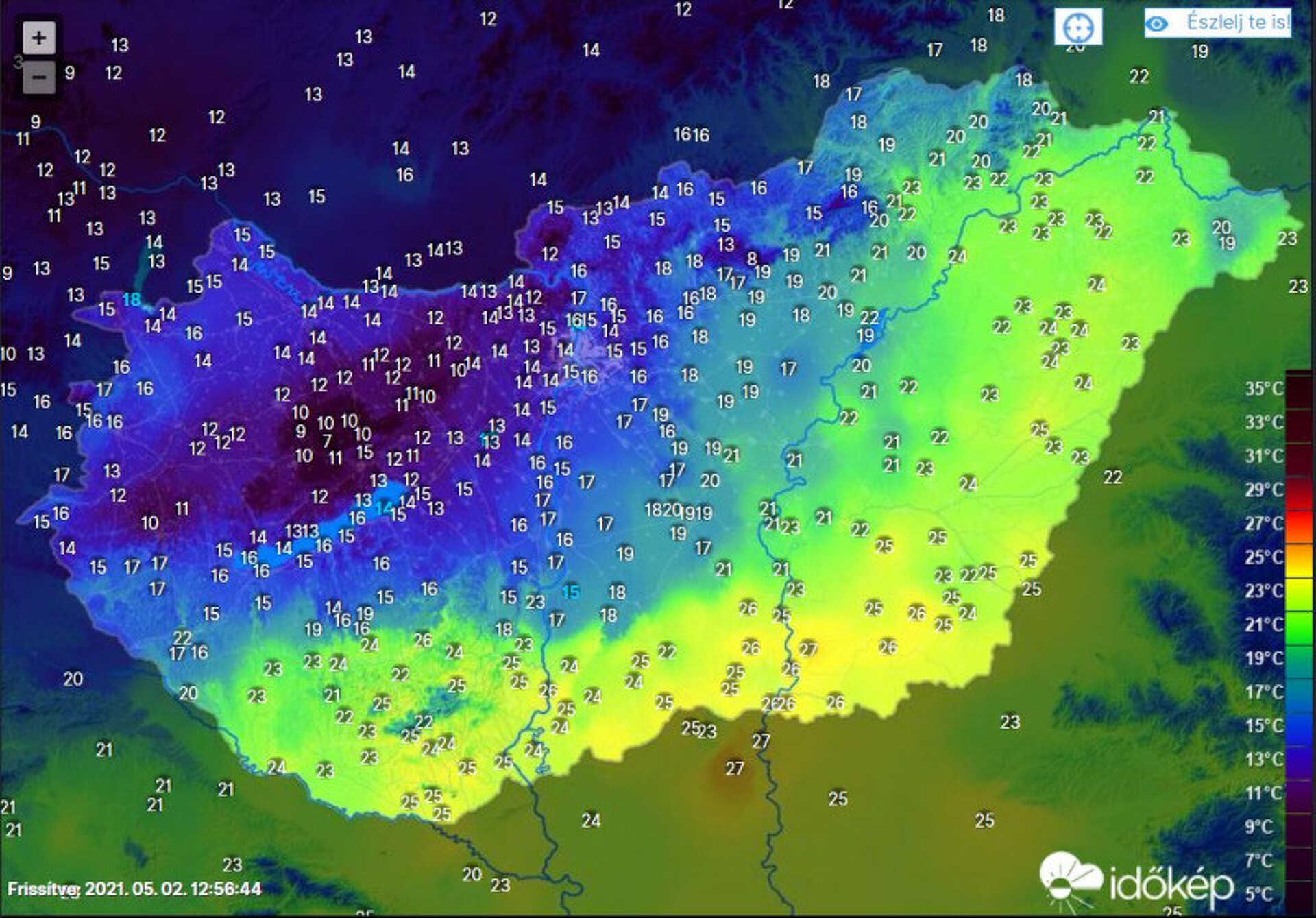 Hőtérkép