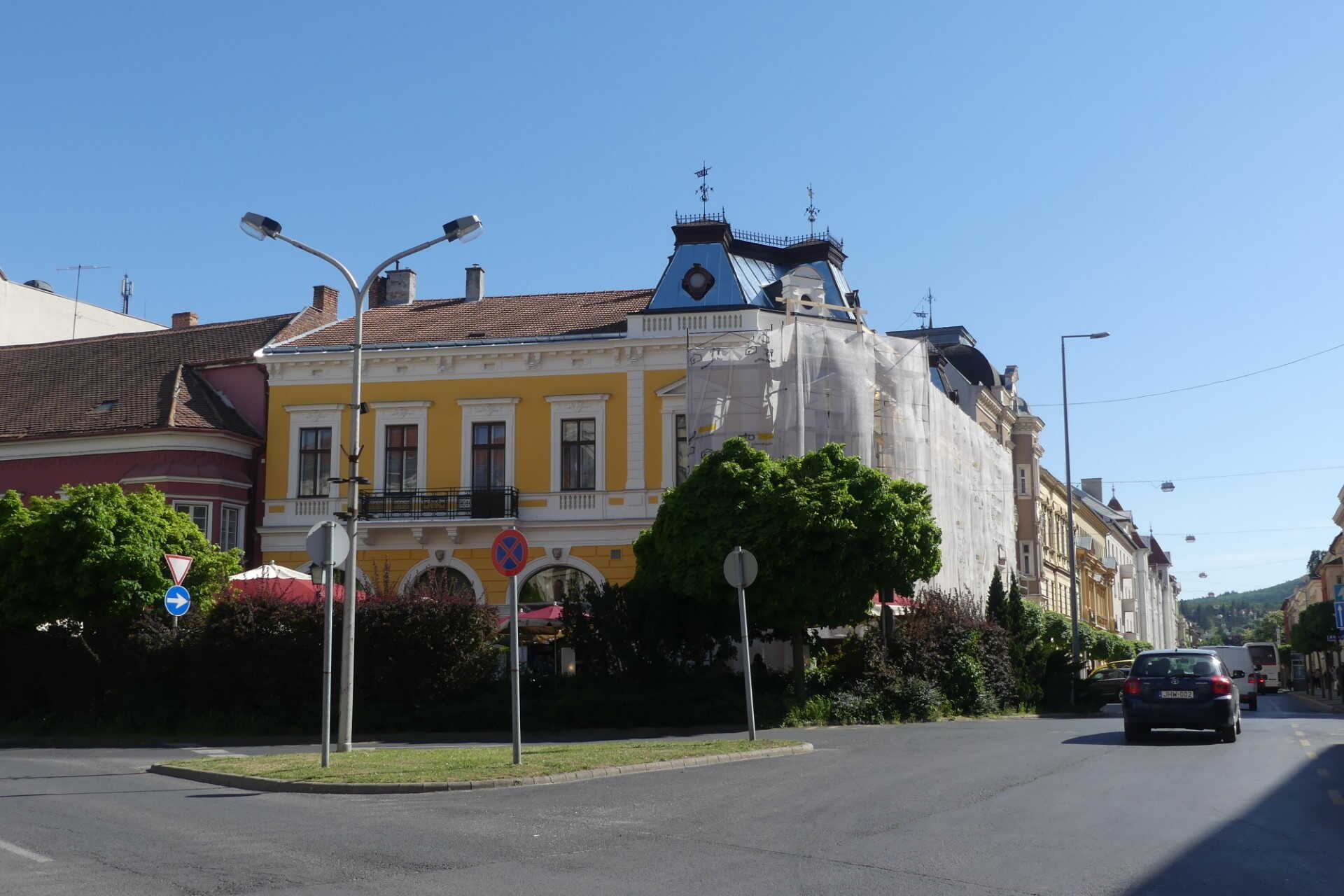 Széchenyi tér homlokzat