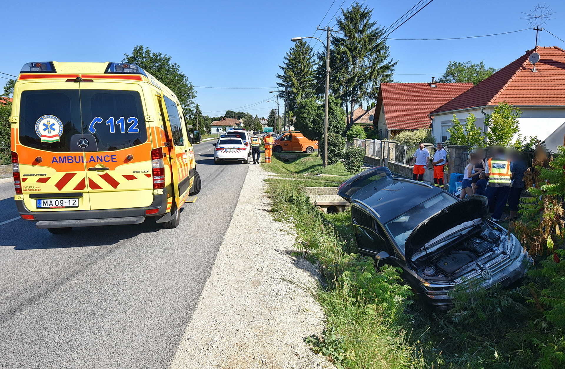 Baleset Simaságnál