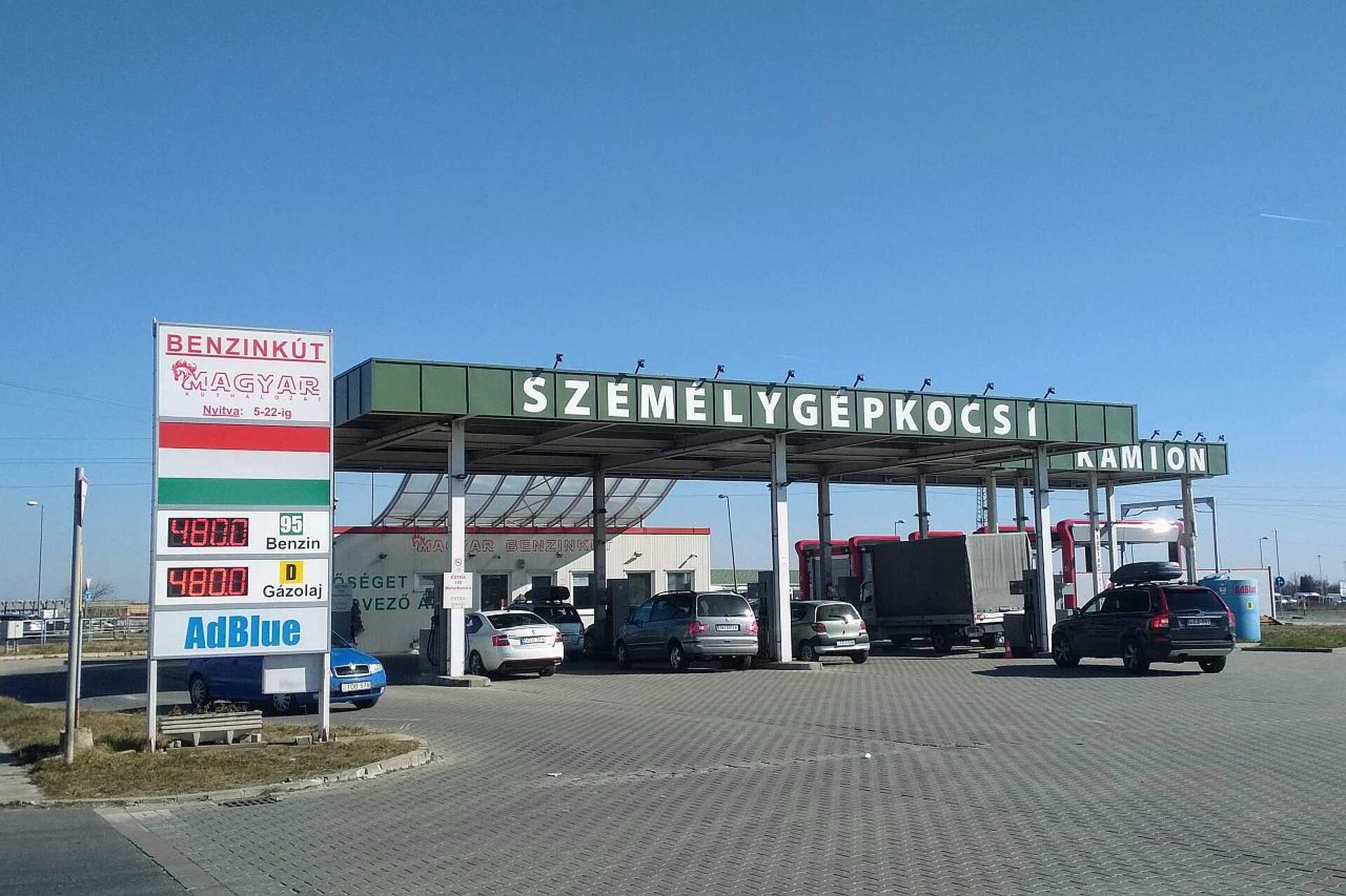 Benzinkút, benzinkutak