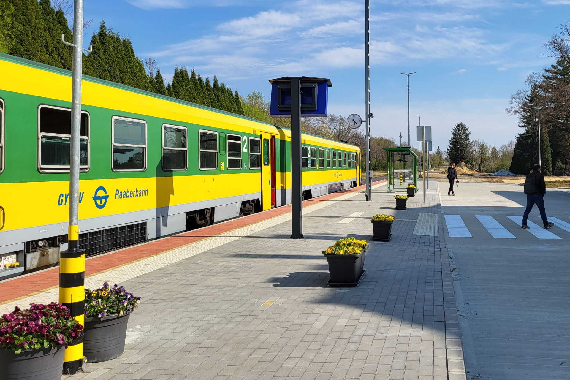 Kőszeg vasútállomás intermodális csomópont
