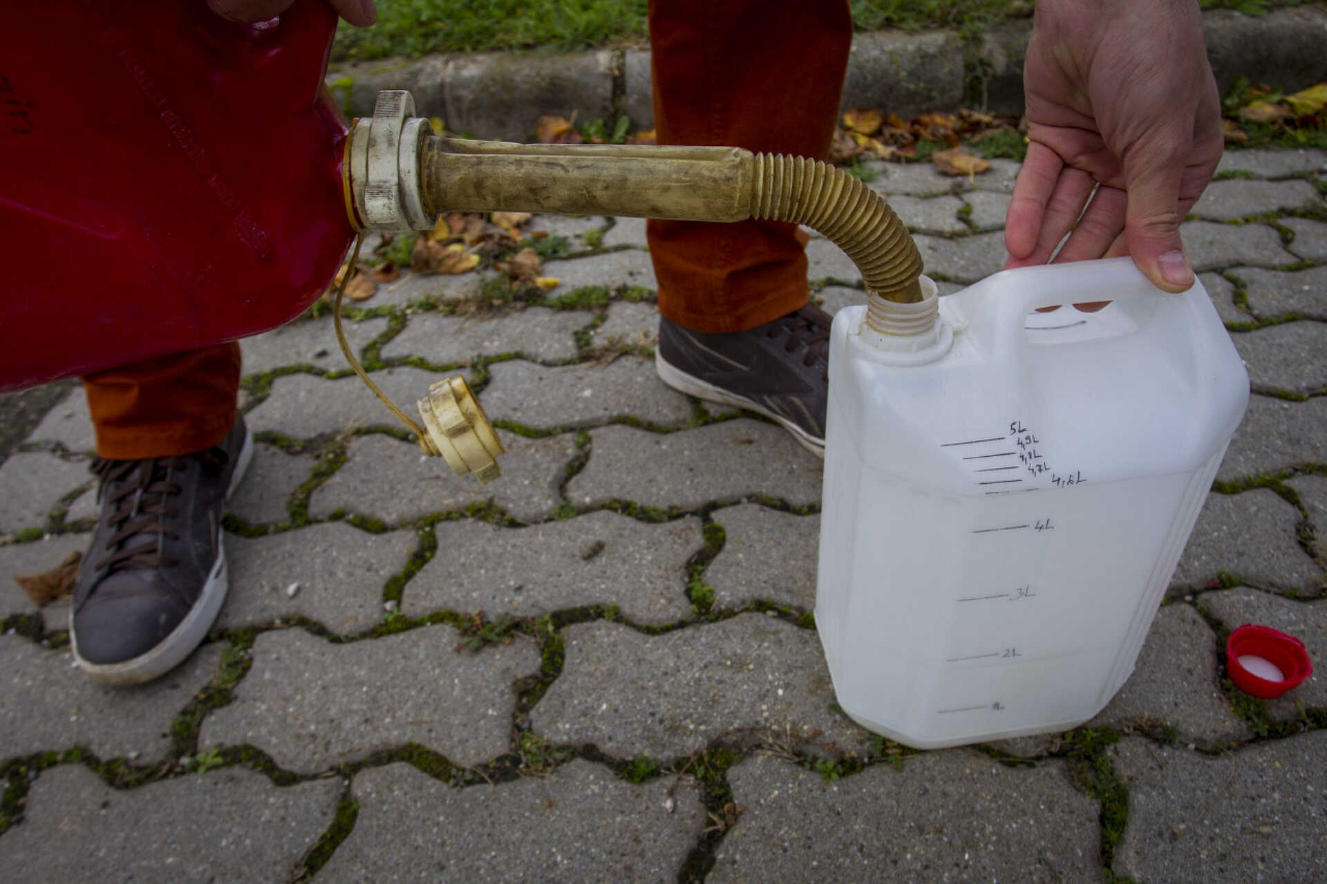 Benzin 5 liter teszt