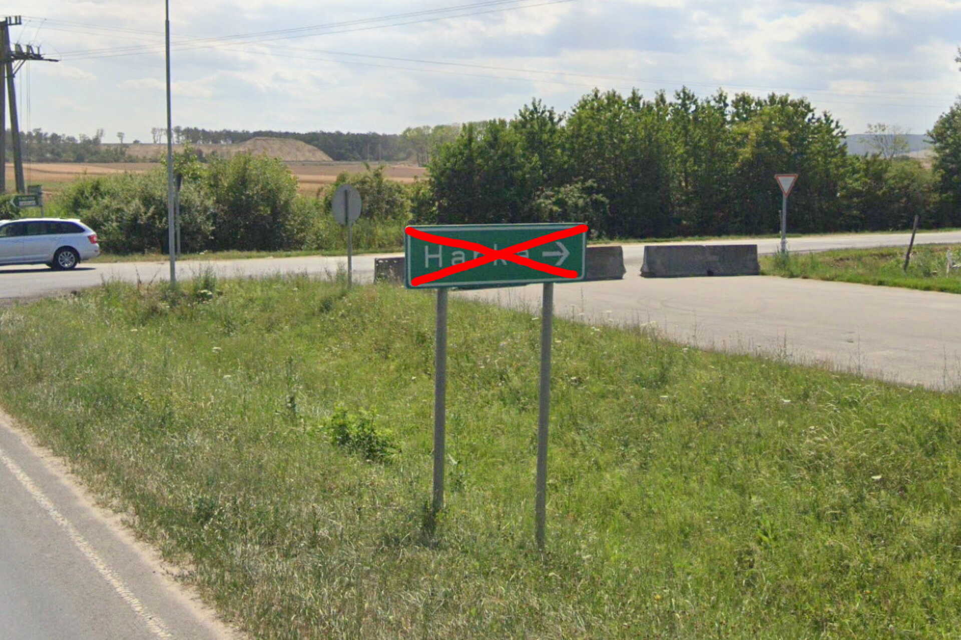 Harkai út lezárva