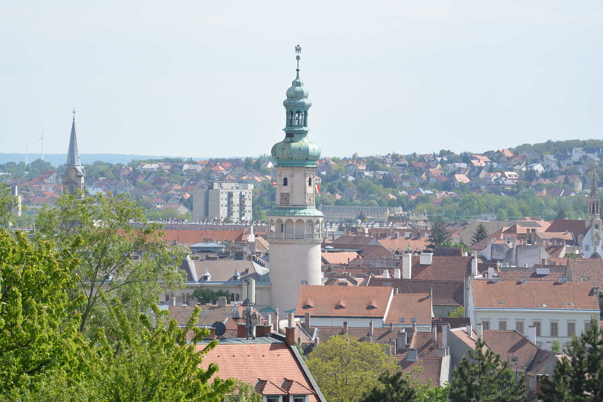 Városkép a Koronázódombról