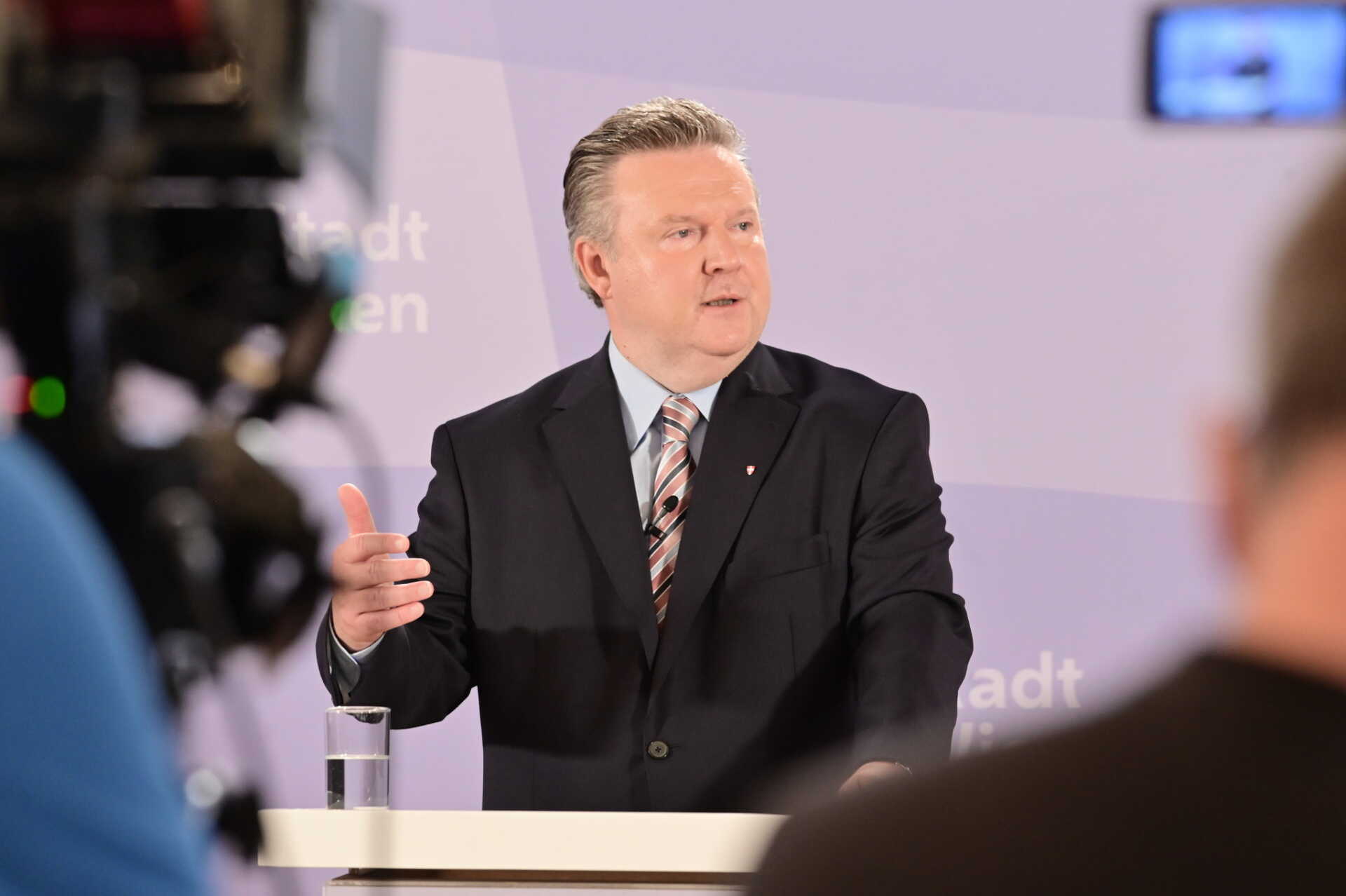 Michael Ludwig, Bécs polgármestere.