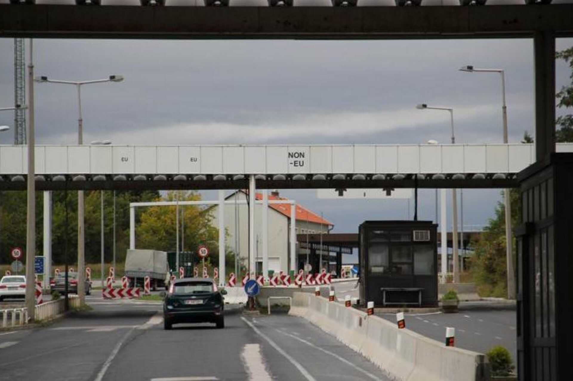 határátkelő Sopronnál