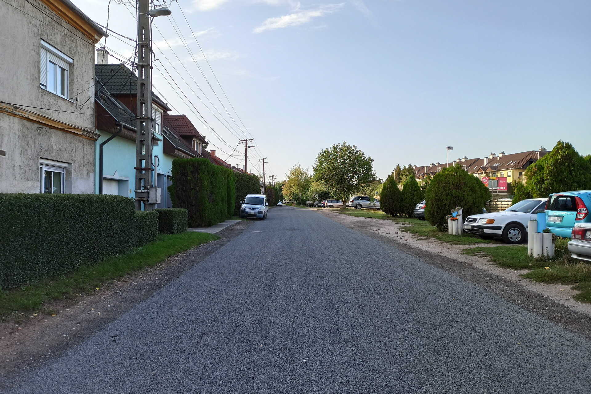 Megújult az Agyag utca
