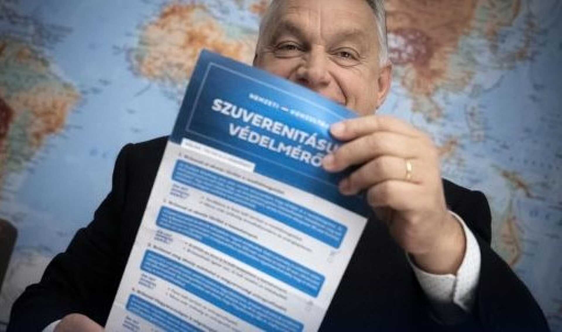 Orbán - nemzeti konzultáció